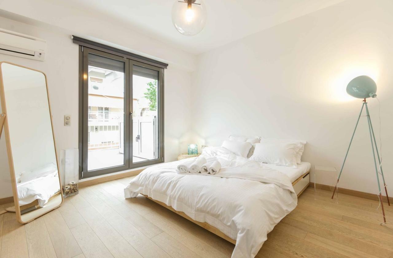Stylish 3-Bedroom Apartment & Terrace Thessaloníki Ngoại thất bức ảnh